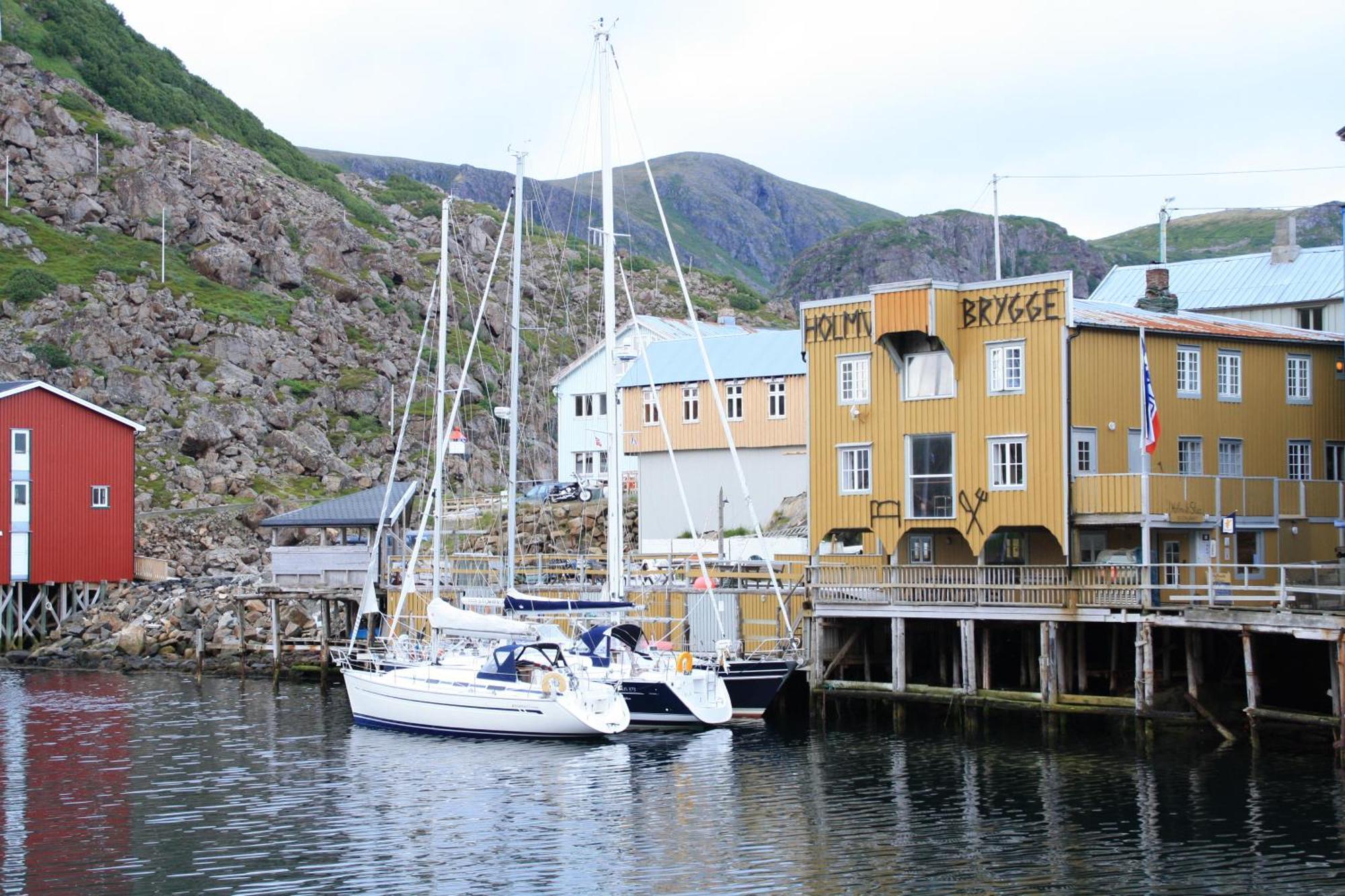 Holmvik Brygge Nyksund Hotell Exteriör bild